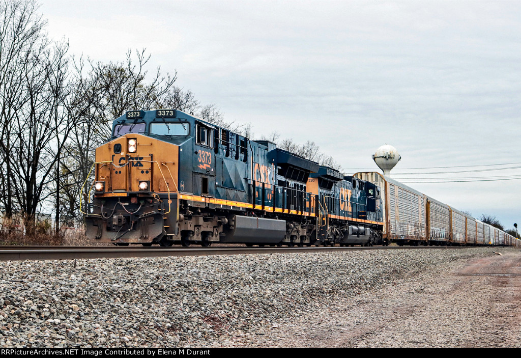 CSX 3373 on M-217